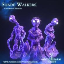 ombres enfants Vadalya jouets Jeux sombre dragons ombre zombi serviteurs dnd éclaireur voidrealms Shadowfell donjon 3d print model - Mito3D