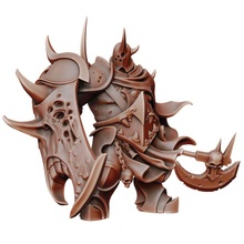 blight knight tabletop dragons dungeons fantasy warhammer miniature dnd nurgle putrid 3d print model - Mito3D