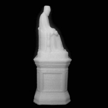 jehan froissart valenciennes Fransa tarama 3d print model - Mito3D