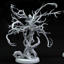 dryad guardian toys & games dark fantasy forest gaming rpg tree tabletop homebrew 3d print model - Mito3D