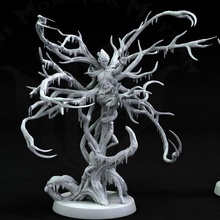 Dryade Wächter Spielzeuge Spiele dunkel Fantasie Wald Gaming Rollenspiel Baum Tischplatte Homebrew 3d print model - Mito3D