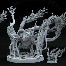 mutasyona uğramış lanetli kıymık oyuncaklar oyunlar fantezi orman oyun canavar doğa rpg ağaç ent masaüstü homebrew 3d print model - Mito3D