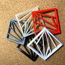 overhang angle stress test & garden 3d print model - Mito3D
