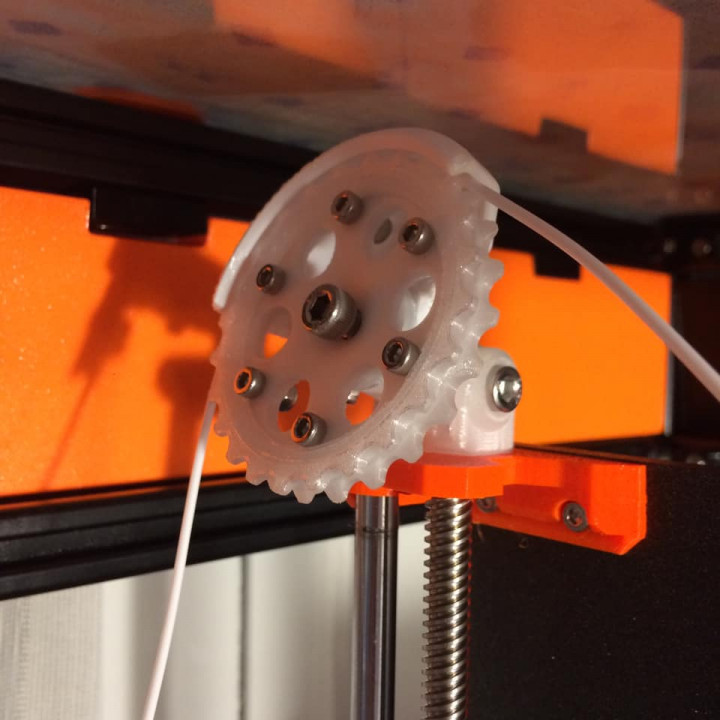 filament guide prusa i3 mk3s build 3d printer 3D print model - Mito3D