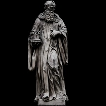 estatua st Benedicto nursia escanear escultura 3dprintable Austria cc0 3d print model - Mito3D