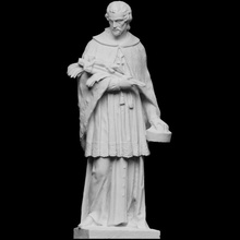 st John nepomuk analyse statue Vienne 3dprintable L'Autriche cc0 3d print model - Mito3D