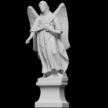 angel scan sculpture vienna 3dprintable austria cc0 3d print model - Mito3D