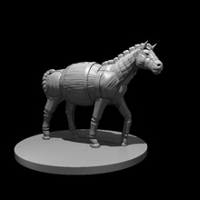 clockwork ponies horse pony 3d print model - Mito3D