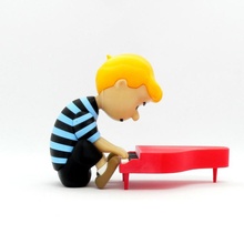 schroeder pianoforte i fumetti arachidi 3d print model - Mito3D