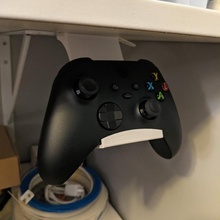 bureau Xbox manette monter jeu espace rangement 3d print model - Mito3D