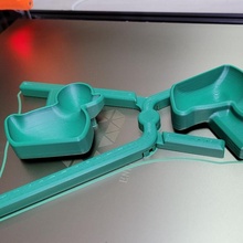 duck+snowball+maker printing abs vorn24 3d print model - Mito3D