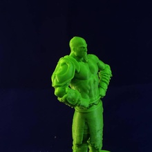 kratos dieu guerre figure jouets jeux 3d print model - Mito3D