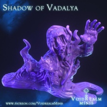 ombre Vadalya boutique géant horreur monstre Mort vivant zombi cosmique fondu dnd frayer 5e 3d print model - Mito3D