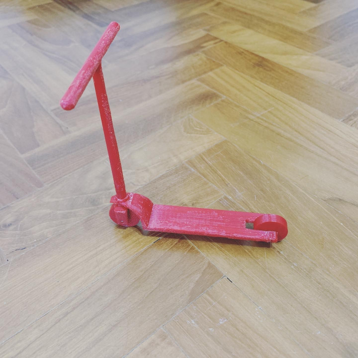 scootish toy scooter kids 3D print model - Mito3D