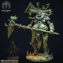 jericho toys & games demon boss epic fantasy figure giant horror monster noise undead tabletop titan 32mm bestiarum 3d print model - Mito3D