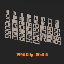 1994 city - wall kit toys & games building terrain toy 28mm 32mm verycell 1994city 3d print model - Mito3D