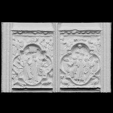 bas reliefs kathderal notre dame Scan Frankreich 3dprintable Linderung Dom Notre Dame 3d print model - Mito3D