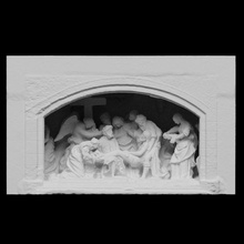 sepulcro Jesus Cristo Varredura escultura França 3dprintable 3d print model - Mito3D