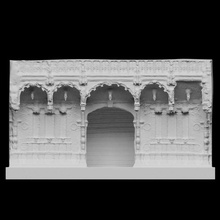 cruz pantalla Santo etienne catedral escanear Francia 3dprintable 3d print model - Mito3D