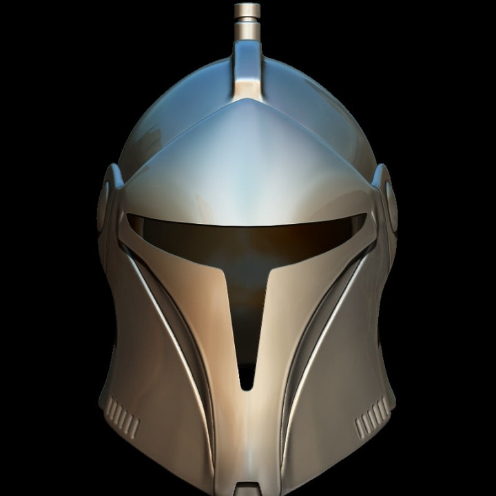 medievale clone soldato ispirato jakebartok casco stella Guerre stellari cosplay guerre 3D print model - Mito3D