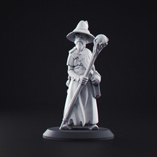 wizard toys & games book fantasy magic mage tabletop dnd sorcerer 3d print model - Mito3D