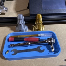 simple tool tray holder 3d print model - Mito3D