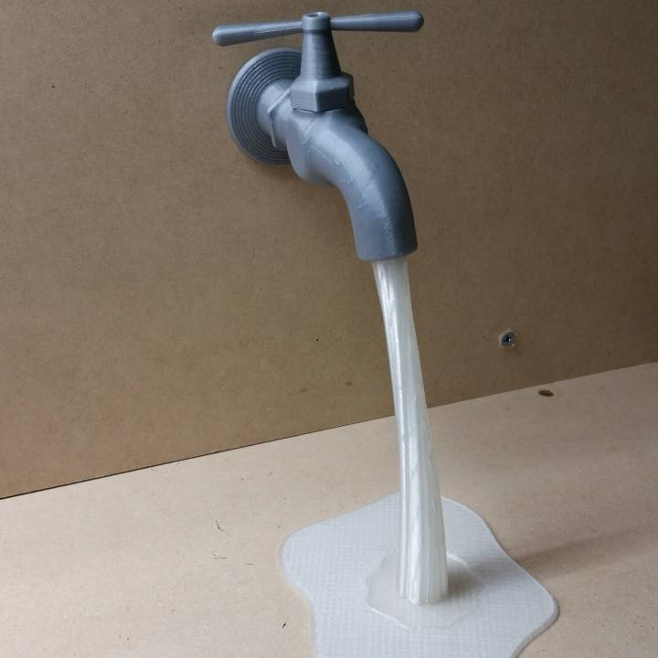 sihirli musluk eğitim 3D print model - Mito3D