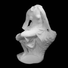 sentado ninfa cinquentenário museu bruxelas bélgica scan 3d print model - Mito3D