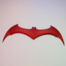 Fledermausfrau Batarang cw Pfeilseite 3d print model - Mito3D
