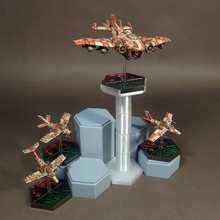 aeronautica imperialis - height frame toys & games terrain gw verycell aeronauticaimperialis heightframe 3d print model - Mito3D