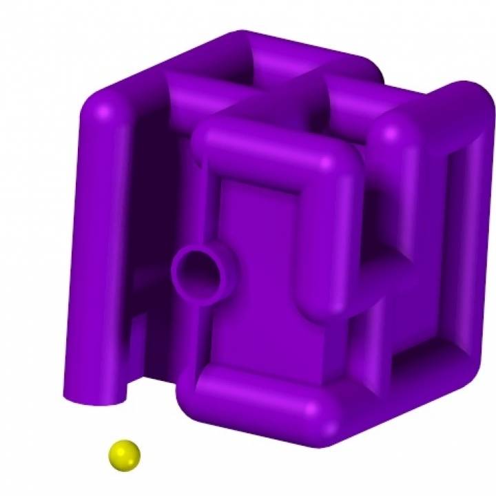 3d labirinto cubi 3D print model - Mito3D