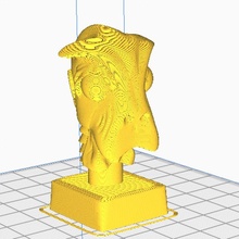 alien head 3d print model - Mito3D