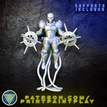 skeleton commandos technomancer toys & games roleplay rpg undead magic scifi 32mm commando starfinder 3d print model - Mito3D