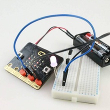 micro bit connection mod education electronics flexible ninjaflex microbit 3d print model - Mito3D