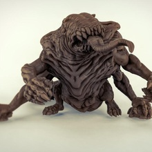 corps mangeur kaiju bête fantaisie monstre donjons Dragons dnd éclaireur 3d print model - Mito3D