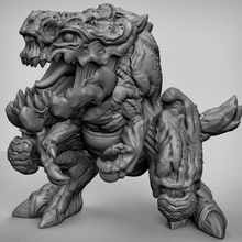 kaiju Finger Tier Fantasie Monster Verliese Drachen dnd Pfadfinder 3d print model - Mito3D