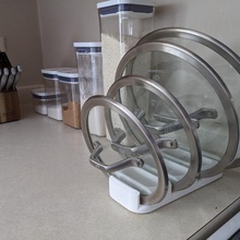 calphalon lid organizer kitchen pot pan organization pots lids pans 3d print model - Mito3D