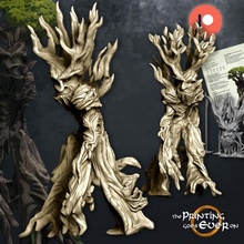 marching treant - large model presupported toys & games creature fantasy giant plant tree warhammer miniature lotr ent tabletop walking dnd foliage pre-supported statblock 3d print model - Mito3D