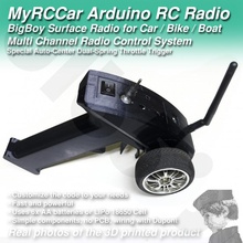 Myrccar Arduino Oberfläche Radio rc Wagen Fahrrad Boot Junge multi Kanal Steuerung einschließlich Sender Empfänger Autos DIY Nano 3d print model - Mito3D