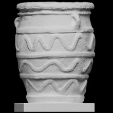 pithos manejas escanear París lumbrera Francia 3dprintable tarro urna 3d print model - Mito3D