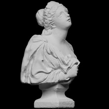 cleopatra dying scan paris louvre france 3dprintable 3d print model - Mito3D