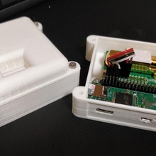 raspberry pi case co2 sensor mh-z14a raspberrypi mhz14a 3d print model - Mito3D