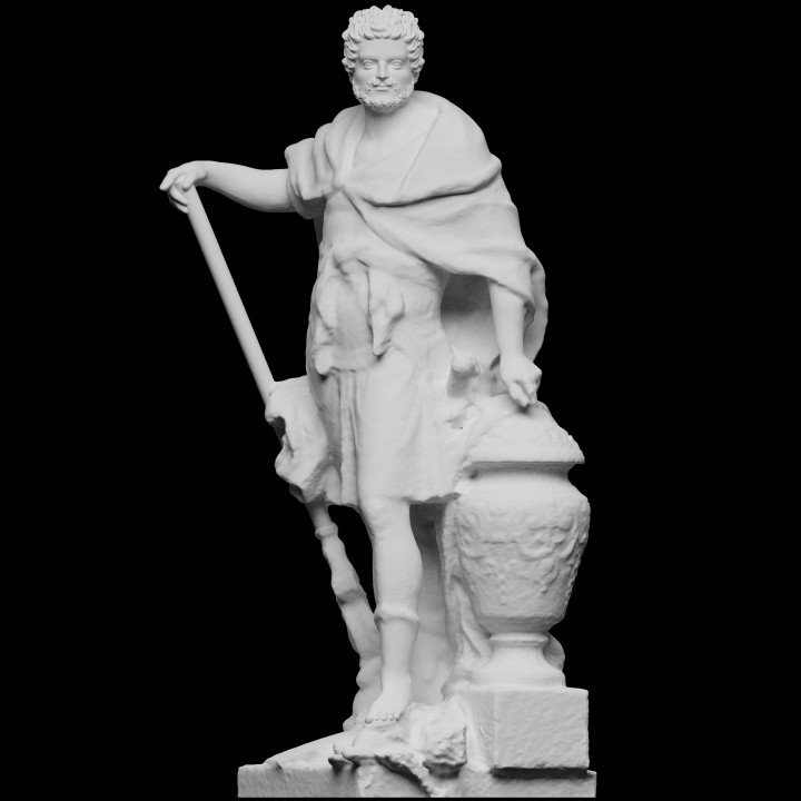 Hannibal taramak Louvre Fransa 3dprintable 3D print model - Mito3D