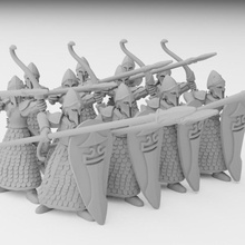 elven sea guard miniature 28mm modular toys & games elf warhammer tabletop elves wargame dnd warhammerfantasy kingsofwar aos kow fantasyminiature mantic highelf opr highelves 3d print model - Mito3D
