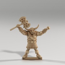orc army - moubludd gladiator toys & games axe fantasy fighter lotr arena d&d dnd pit 5e uruk osr tagged 3d print model - Mito3D