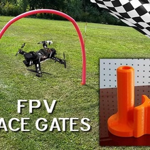 fpv race gates gadgets & electronics 3d print model - Mito3D