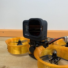 gopro mount shendrones squirt v2 v21 cinewhoop fpv hero drone session squirtv2 squirtv21 3d print model - Mito3D