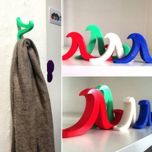 vague jardin conception crochet cintre casa l'onda 3d print model - Mito3D