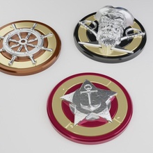 alimentar Kraken jugador papel llavero medallones 3d print model - Mito3D