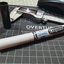 crayola compatibile pennarello cap 3d print model - Mito3D